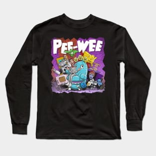 Pee Wee with Friends Long Sleeve T-Shirt